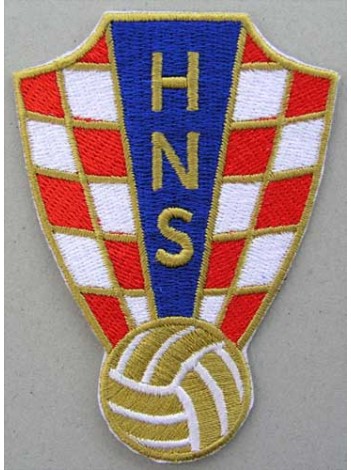 CROATIA FOOTBALL FEDERATION EMBROIDERED PATCH #02